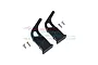 GPM Black Aluminium Rear Wing Mounts 2Pcs MAI040RB-BK