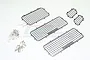 GPM Black Aluminium Rear Window Cage Set TRX4ZSP12-BK