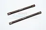 GPM Black Spring Steel Rear Axle Shaft 2Pcs TRX45968/SH-BK