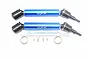 GPM Blue Steel & Aluminium Universal CVD Drive Shafts 2Pcs MAB108FRS-B