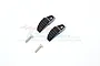 GPM Black Aluminium End Bell Heat Sinks 2Pcs GP01-BK