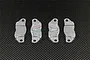GPM Silver Aluminium Brake Pads 4Pcs LO5T041-S