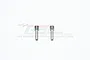 Two GPM Racing metal grub pin screws for RC drive shafts displayed against a white background.