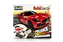 Revell Build 'n Race Mercedes-AMG GT R model kit packaging showing a red sports car and assembly components.