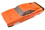 Kyosho 1/10 1970 Dodge Charger Hemi Orange Painted Body Shell w/ Decal Sheet FAB703OR