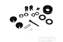 MIP complete ball differential set for Losi Mini-T and Mini-B 2.0, including gear, outdrives, bearings, balls, and hardware.