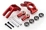 Rovan V2 Orange Aluminium Rear Hub Carriers Set 854591