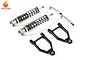 Rovan Silver Aluminium 10mm Heavy Duty Front Shocks w/ Reservoir 2Pcs 8533722