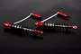 Rovan Orange Aluminium 10mm Heavy Duty Rear Shocks w/ Reservoir 2Pcs 8533711