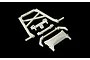 Rovan White Roll Bar Mount Set 851341