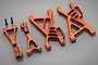 Rovan Orange Aluminium Rear Suspension A-arm Kit 85114O