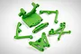 Rovan Green Front Shock Tower Set 851024