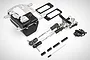 Rovan Silver Aluminium Symmetrical Steering Conversion Kit w/ Plastic Rod Ends 852802S