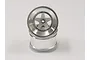Kyosho 2.2" 1/10 Scorpion Satin Chrome Rear Rims 2Pcs SCH006SC