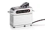 HiLantronics HLT7000BL silver aluminium digital servo with black servo horn against a white background.