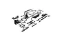 Axial Black Complete Capra 4WS UTB Roll Cage Set AXI231045