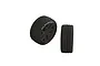 ARRMA 2.4" White dBoots Elevens 35/085 Tyres On Grey Rims - Glued Wheels 2Pcs ARA550093