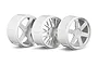HPI 1.2" Micro RS4 White Rims 2Pcs 73410