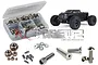 RC Screwz Big Rock 3s 4×4 Complete Stainless Screw Kit ARA046