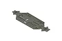 ARRMA Black Aluminium SWB Main Chassis ARA320646