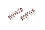 Kyosho Front Red Big Shock Springs (8.5-1.5/L=88) 2Pcs ISS001-8515