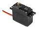 HPI Racing SS-30MGWR standard metal geared servo in black plastic casing with a brass output spline and three-wire connector cable.