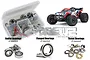 RC Screwz Vorteks 3S BLX Rubber Shielded Bearing Kit ARA047R