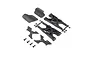 TLR 8X Elite Rear Suspension Arms w/ Inserts 2Pcs TLR244038