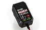 SkyRC NiMH 4-8 cell AC peak charger with 1.2 Amp output, featuring a black plastic housing and status indicator LED.