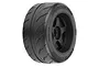 A single Pro-Line 2.9 inch Toyo Proxes R888R belted RC car tyre mounted on a black five-spoke wheel against a white background.