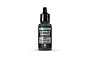 A 17ml bottle of Vallejo Surface Primer in UK Bronze Green, featuring a black dropper cap and a label with product details.