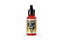 A 17ml bottle of Vallejo Model Air RLM23 Red acrylic airbrush paint, featuring a black dropper cap and a label with the Model Air logo.