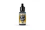A 17ml bottle of Vallejo Model Air Grey Blue acrylic airbrush paint, featuring a black dropper cap and a label with the product name and RAL5008 code.