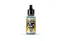 A 17ml bottle of Vallejo Model Air Pale Blue acrylic airbrush paint, featuring a black dropper cap and a label with Model Air branding.