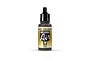 A 17ml bottle of Vallejo Model Air Dark Green RLM83 acrylic airbrush paint with a black dropper cap against a white background.
