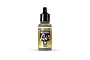 A 17ml bottle of Vallejo Model Air Hemp acrylic paint with a black dropper cap, set against a plain white background.