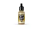 A 17ml bottle of Vallejo Model Air Light Brown acrylic airbrush paint with a black dropper cap, centered against a white background.