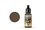 A 17ml bottle of Vallejo Model Air Cam Medium Brown acrylic airbrush paint, showing the label and a brown color swatch.