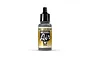 A 17ml bottle of Vallejo Model Air Medium Sea Gray acrylic airbrush paint, featuring a black dropper cap and a gold and black label.