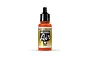 A 17ml bottle of Vallejo Model Air Light Red acrylic airbrush paint, featuring a black dropper cap and a label with the Model Air logo.
