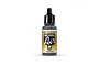 A 17ml bottle of Vallejo Model Air US Dark Grey acrylic airbrush paint, featuring a black dropper cap and a gold and black label.