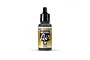 A 17ml bottle of Vallejo Model Air Blue Grey acrylic airbrush paint, featuring a black dropper cap and a label with the product name and RAL7016 code.