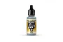 A 17ml bottle of Vallejo Model Air Dark Ghost Grey acrylic airbrush paint, featuring a black dropper cap and a label with the Model Air logo.