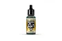 A 17ml bottle of Vallejo Model Air USAF Green acrylic airbrush paint, showing the label with product code 71.124 and FS34092-ANA612.