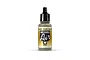 A 17ml bottle of Vallejo Model Air UK Light Mud acrylic paint with a black dropper cap, centered against a plain white background.