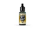 A 17ml bottle of Vallejo Model Air IJN Black Green acrylic paint with a black dropper cap, centered against a plain white background.