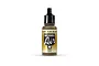 A 17ml bottle of Vallejo Model Air BS Dark Earth acrylic airbrush paint, featuring a brown label and black dropper cap against a white background.