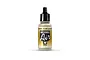 A 17ml bottle of Vallejo Model Air IJA Grey Green acrylic paint featuring a black dropper cap and a label with the Model Air logo.