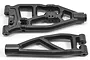 RPM Black Kraton/Talion/Outcast V5 & EXB Front Right Upper & Lower Suspension Arms 2Pcs 81602