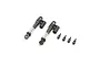 Axial SCX24 Jeep Gladiator Aluminium Rear 0.4mm Piggy Back Shock Set 2Pcs AXI204002